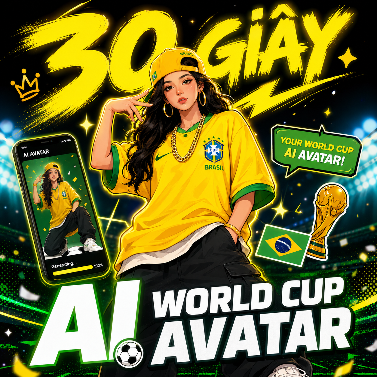 App làm affiliate, bán hàng đồng phục bóng đá WorldCup2026