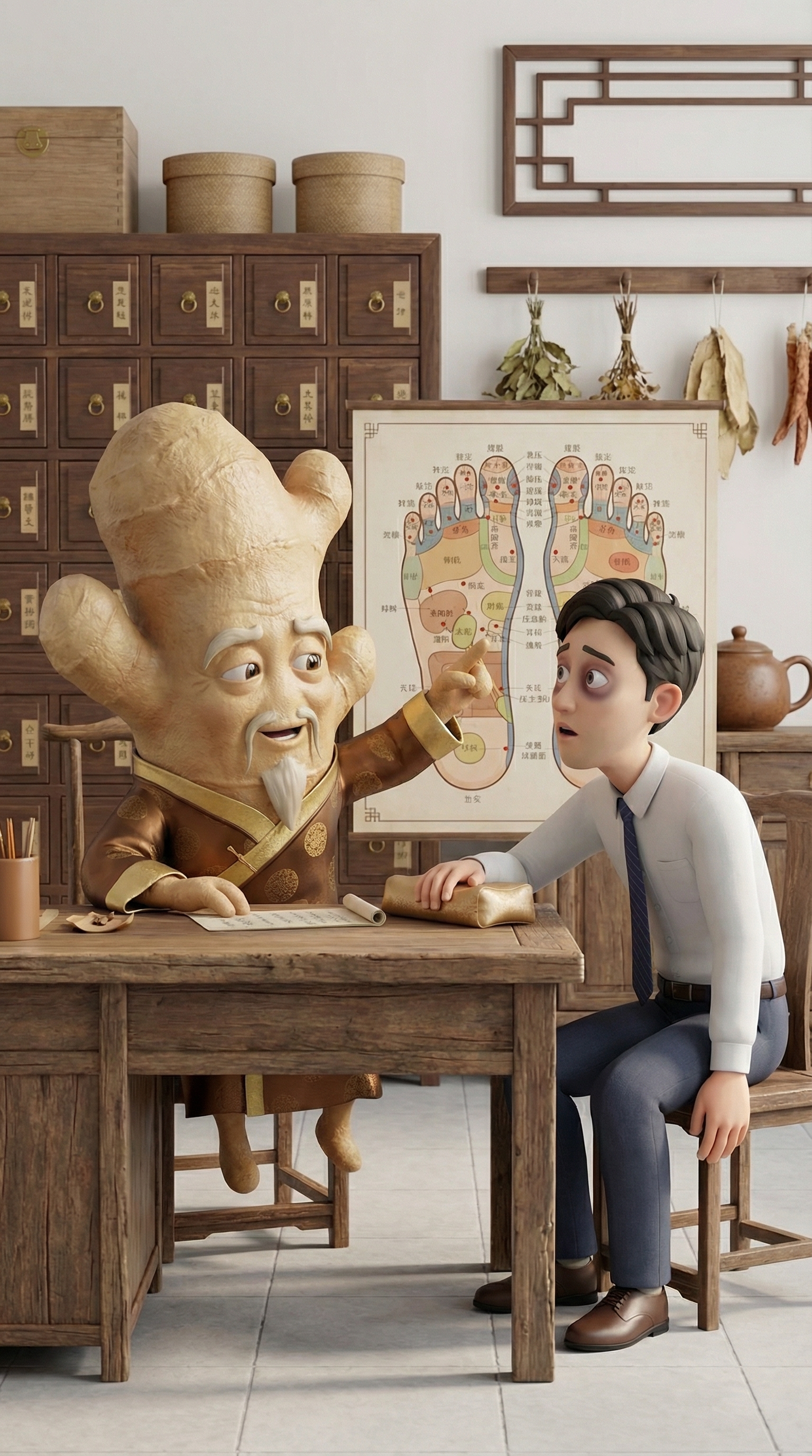 Chatbot Nhân hoá làm affiliate dưỡng sinh đông y